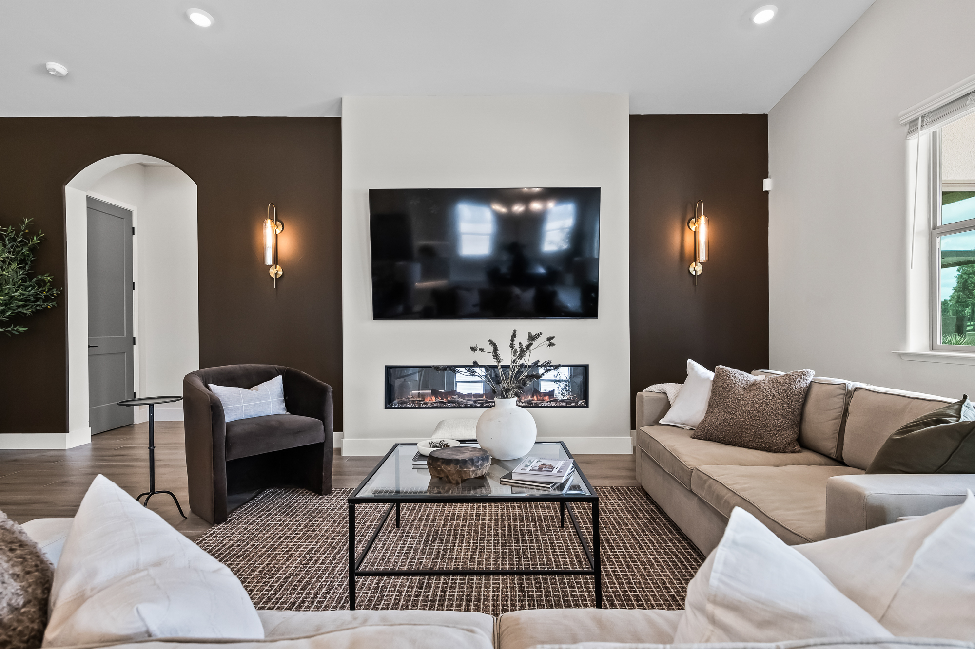 Wide angle of great room