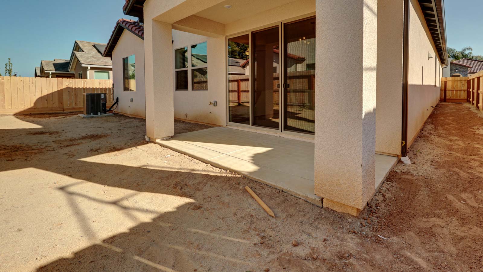 Covered Patio off dining nook
