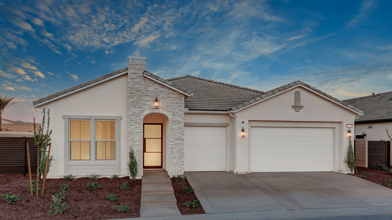 Bella featuring Spanish with Stone exterior