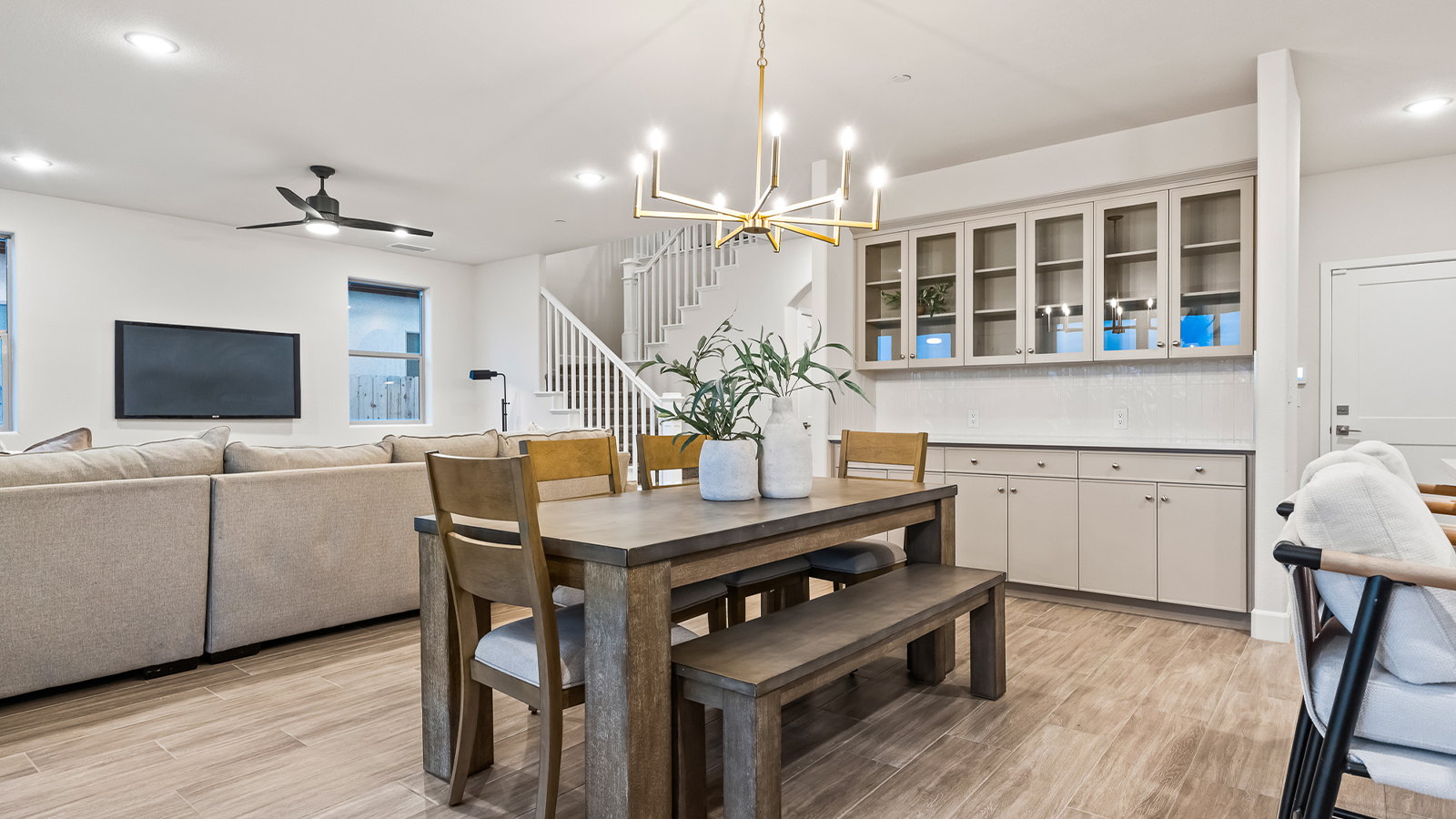 Dining Room and Great Room Wide