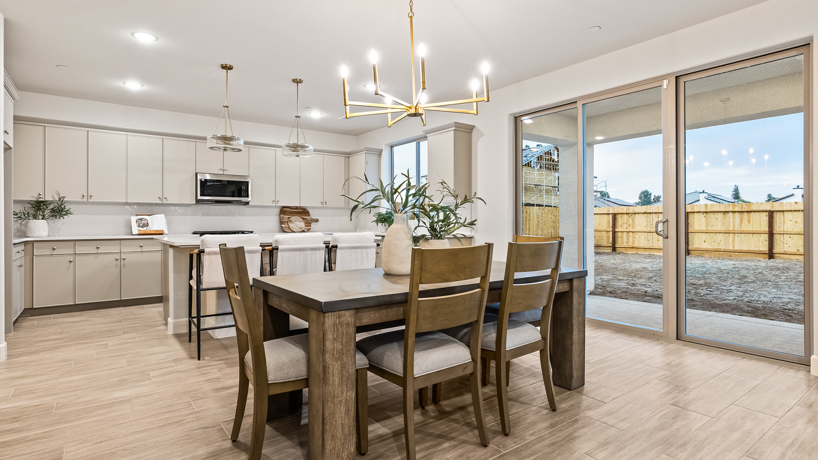 Dining Room and Great Room Wide