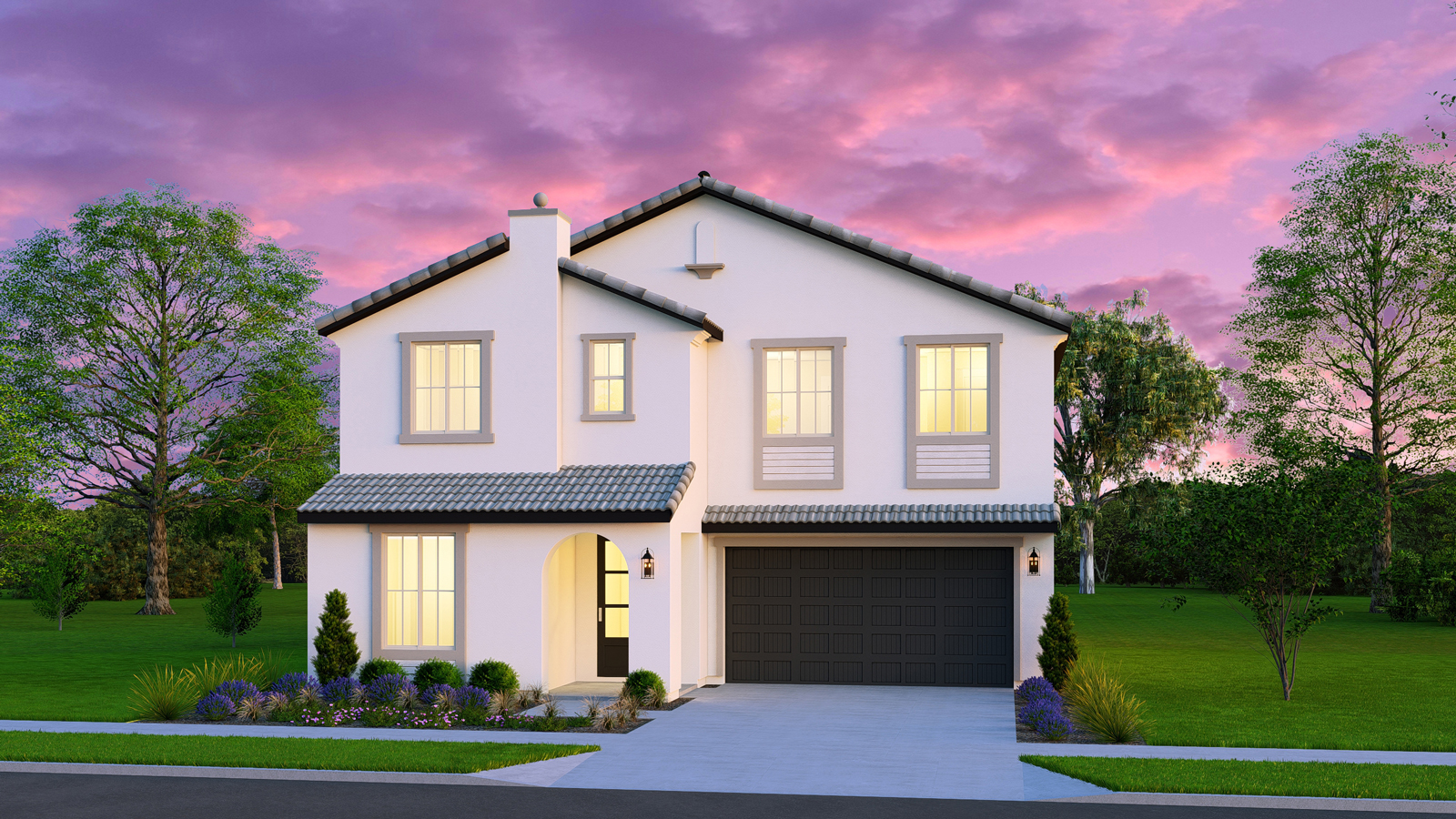 Canvas 14 Modern Spanish - Artist Rendering Shown